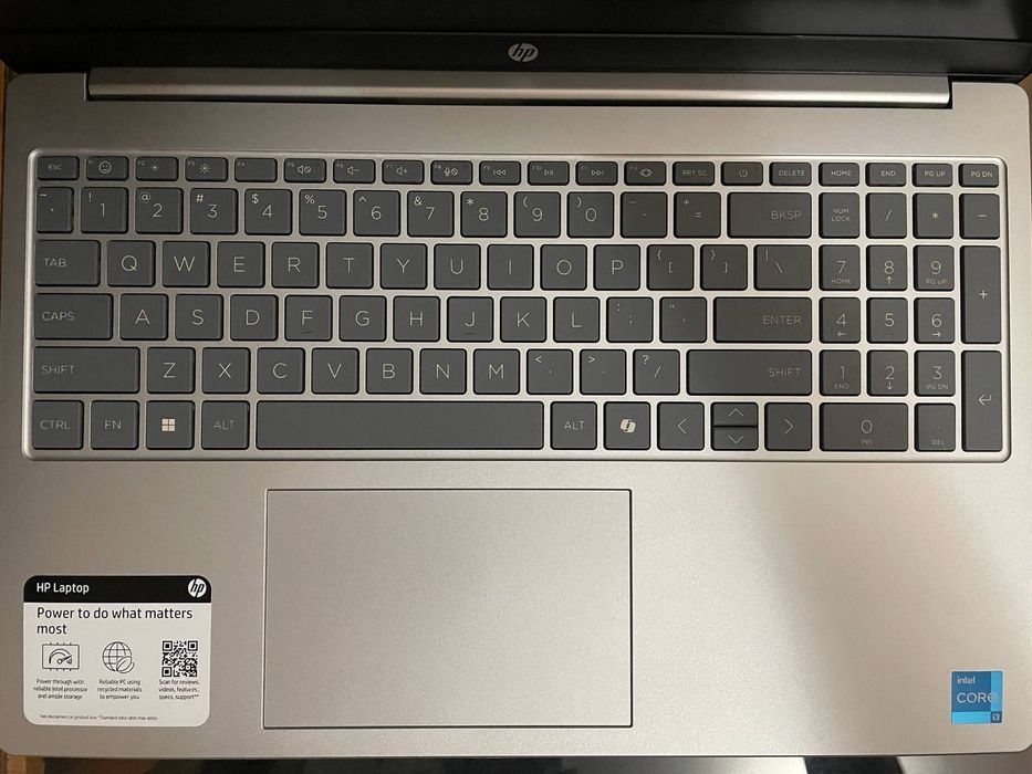 HP Laptop
15-fd0113dx


• IntelR Core rM i3-N305 Processor [2]
•128GB