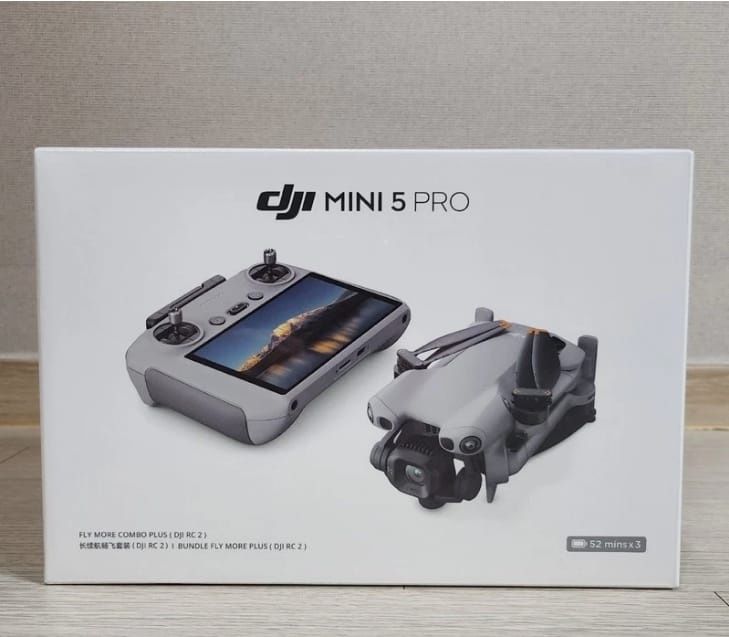 Dji Mini 5 Pro Fly More Combo Plus RC2 квадрокоптер, дрон
