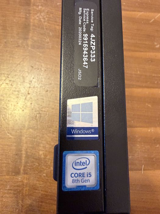 Mini Pc Dell Optiplex  7070 intel  i5-8600t ; 16 gb ram