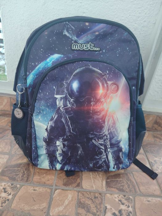 Спортна ежедневна Раница с космонавт