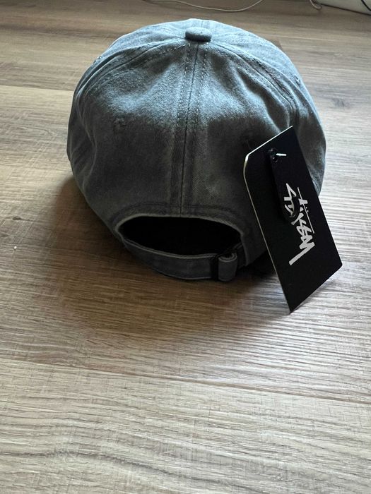 Șapcă Stussy Stock Low Pro Cap gri prespălat (washed grey) - Nouă