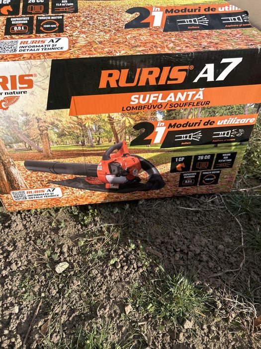 Suflanta frunze benzinā -Ruris A7, Nouā