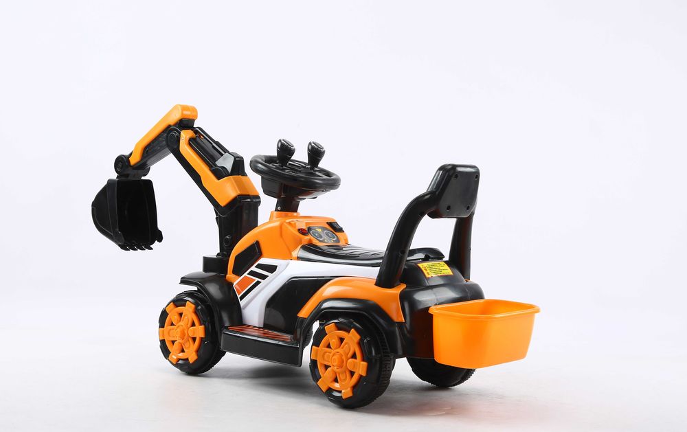 Mini excavator electric Kinderauto BJXZ219 incarcator electric Yellow