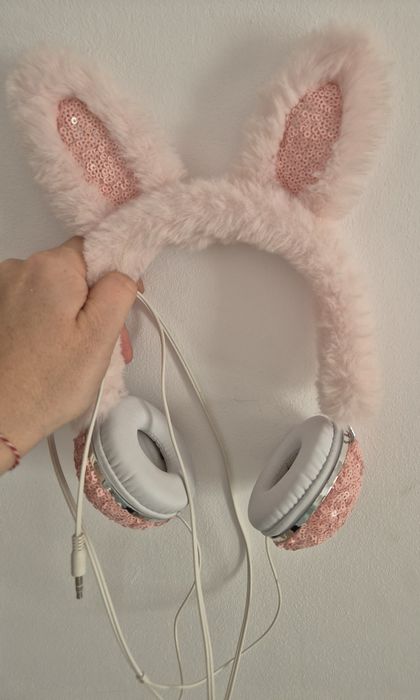 Casti audio copii iepuraș