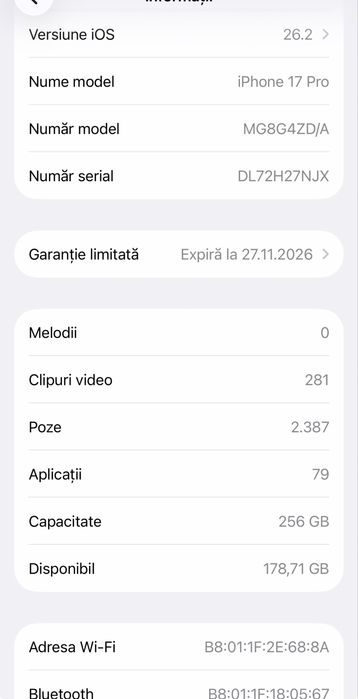 iphone 17 pro 256 gb