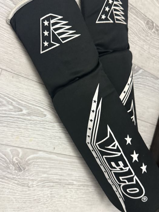 Футы щитки вело velo для кткбоксинга мма единоборств