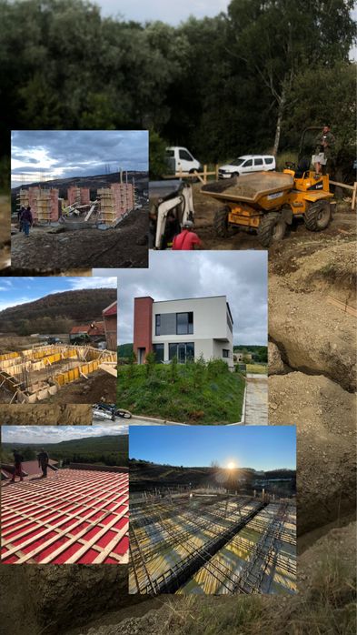 Firma de constructii (case,garduri,acoperisuri,terase,structuri, fundatii)