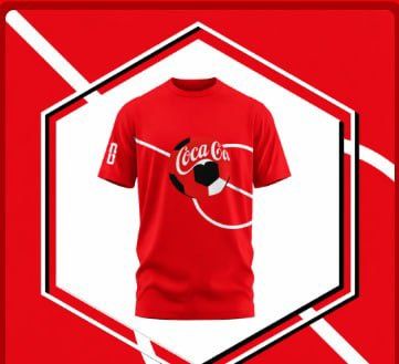Futbolka Coca-Cola