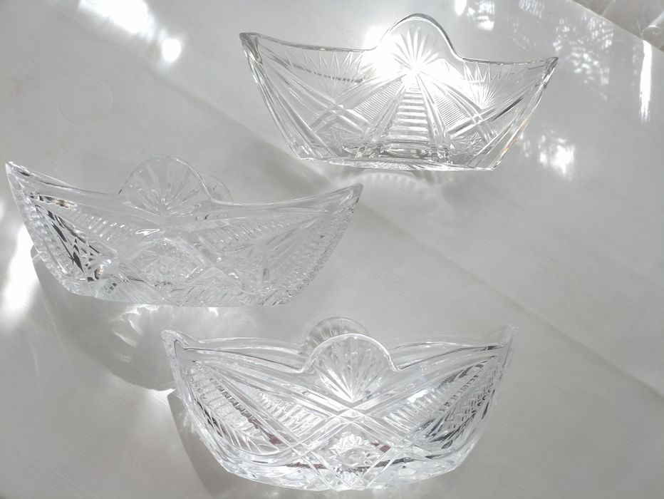 Хрустальные вазочки