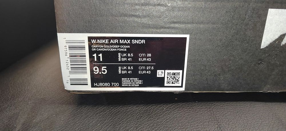 Nike Air Max SNDR, номер 43