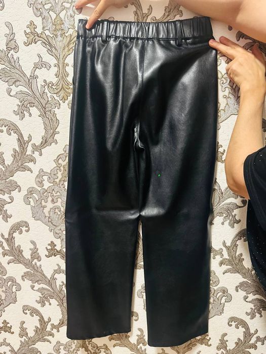 Кожаные брюки для девочек