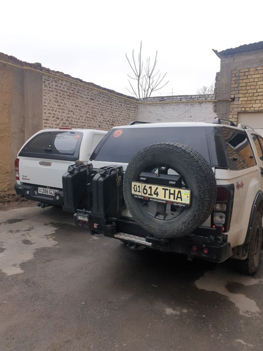 РИФ Силовой бампер, фаркоп, силовые пороги на Исузу D-MAX