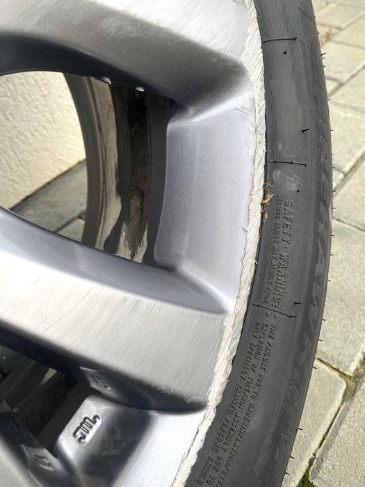 Jante Mazda R18 + Anvelope Firestone M+S – 2 buc., originale, uzate