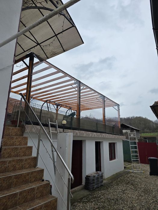 Rulouri folie terasa, folie terase și foisoare transparenta tratata UV