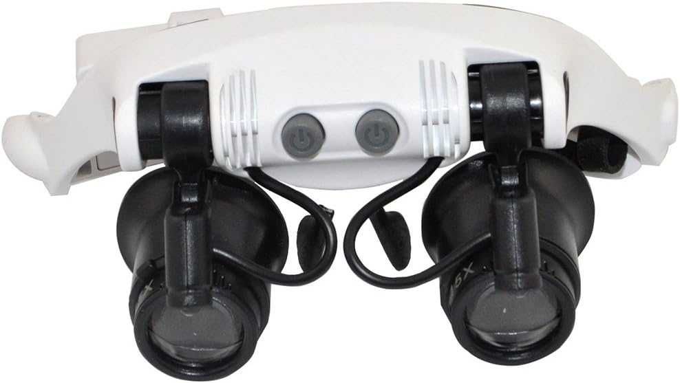 Увеличителни работни очила  с ЛЕД осветление 10X 15X 20X 25X OLLGEN