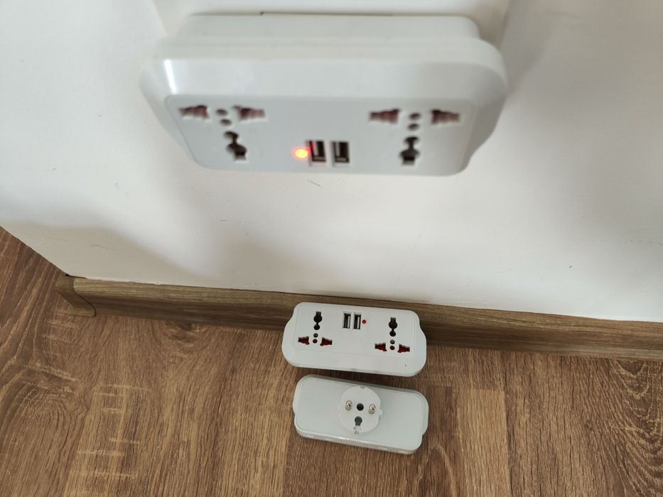 Adaptor Europa la adaptor priza America Priza Anglia 2xUSB