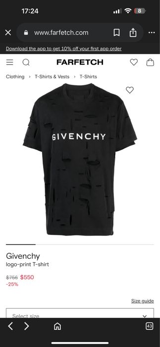 Мъжка тениска Givenchy