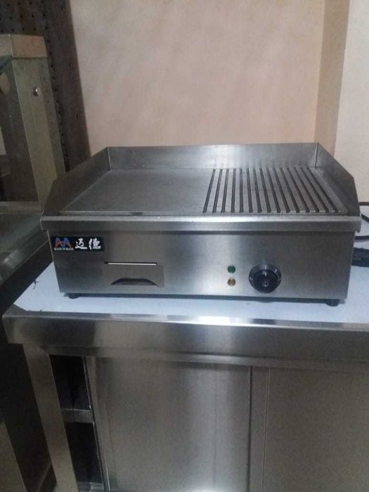 Гриль, жарочная поверхность, прижимной гриль, тостер, фрайтоп для кафе