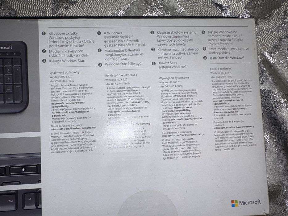 tastatura microsoft wired 600 noua