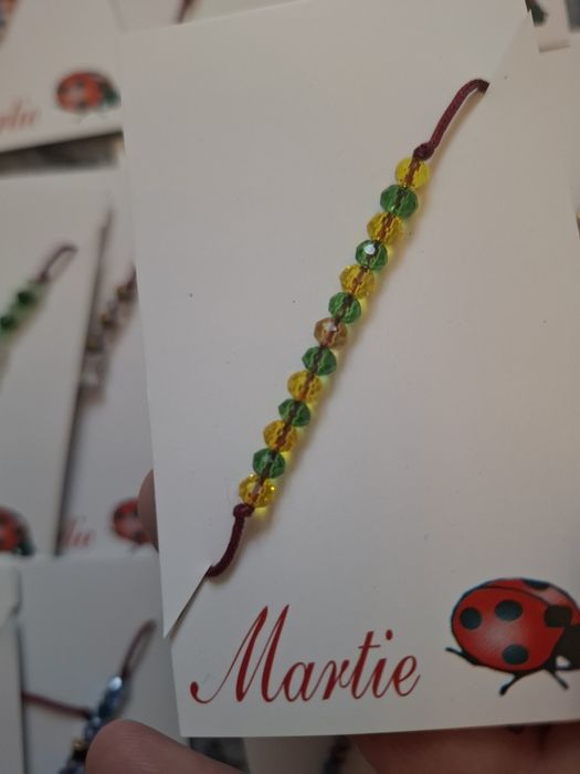 Set 5 brățări mărțișor