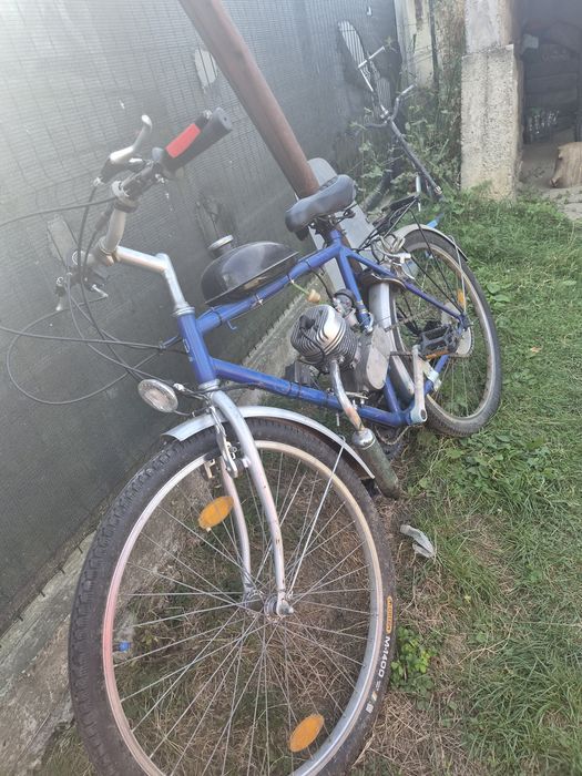 Bicicleta cu motor 80 cc