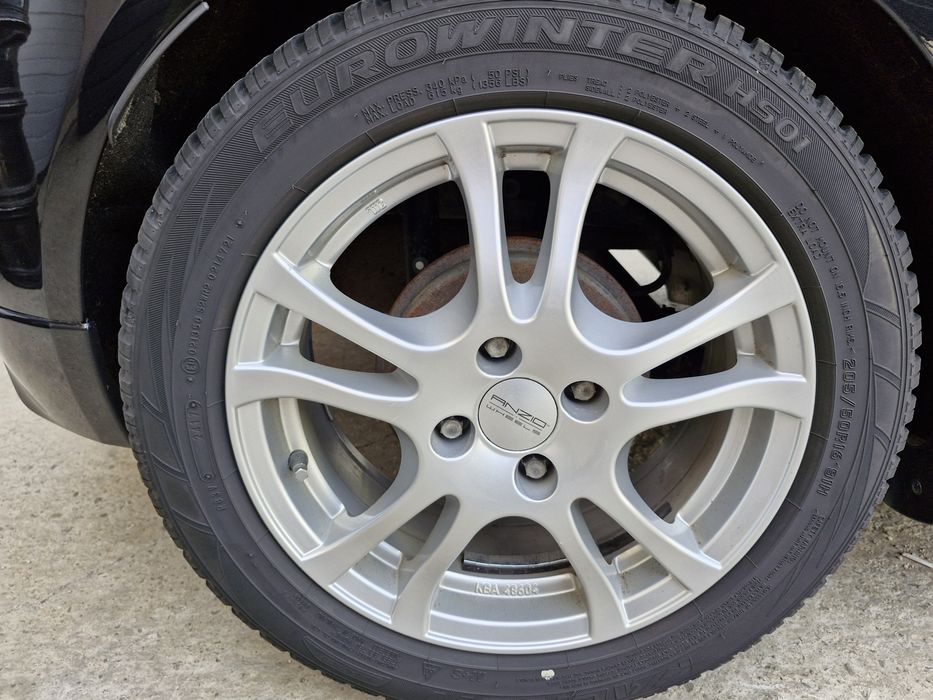 Jante aliaj 16'' R16 Anzio Turn 6.5J latime 4x108 ET40 pt Ford Peugeot Citroen Audi 80 100