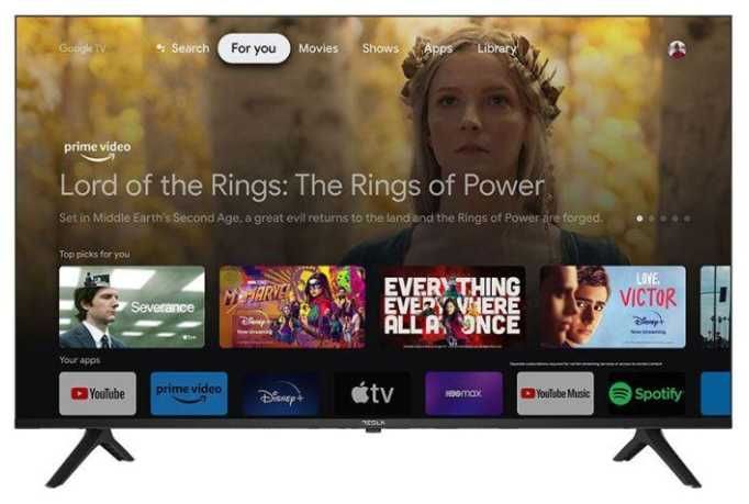 Televizor Tesla Smart Google TV 164 cm 4K UHD LED 65S635BUS