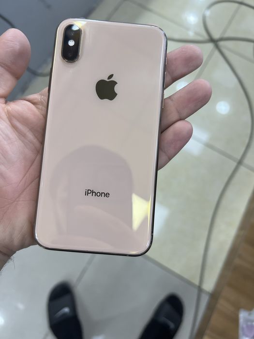 Iphone xs gold ideal holatda