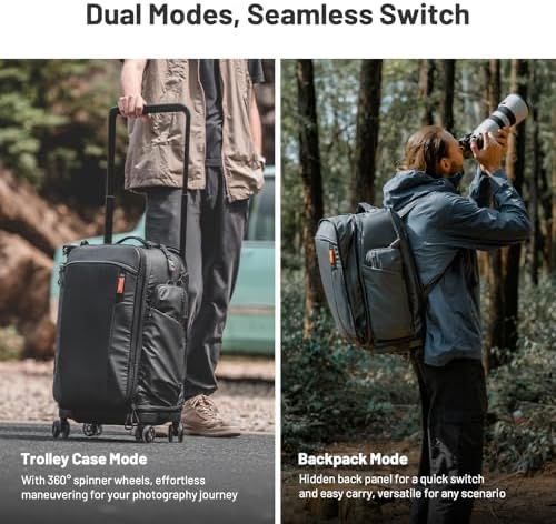 Pgytech roller camera backpack