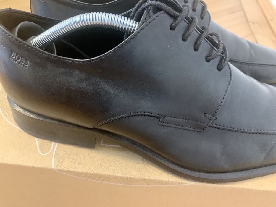 Pantofi negri piele hugo boss 42 ocazie