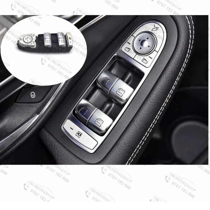 Butoane geamuri electrice Mercedes Benz C,E,S Class GLC  W205 W213 W222 W253