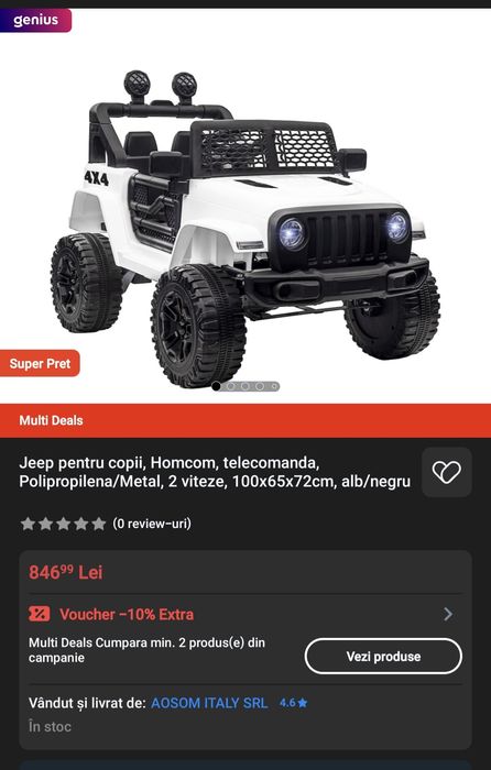 Jeep pentru copii,  masina cu telecomanda