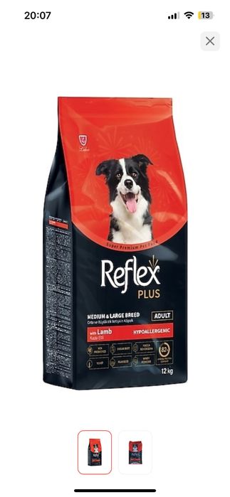 Корм для собак reflex