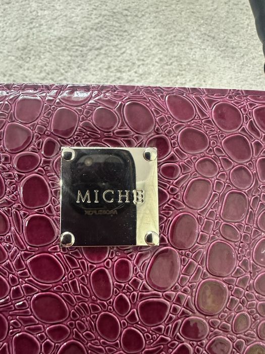 Geantă de mână Miche cu o husă interschimbabilă Lillian Classic de culoare grena [5.3, 5.5].