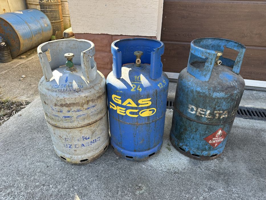 Butelii pe gaz 3 buc