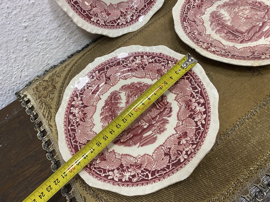 3 английски чинии Mason’s Vista Ironstone England 1950 г