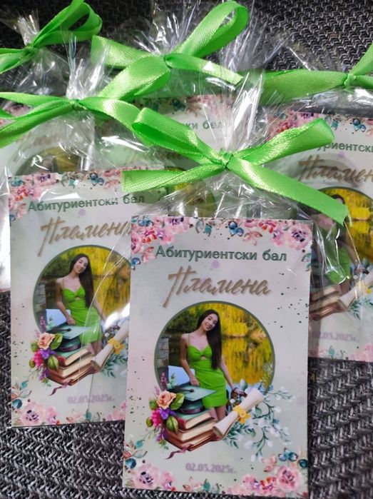Подаръци за гости за абитуриентски бал