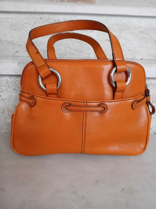 Чанта розова зелена оранжева ЕСПРИ, несесер Ж-П Готие, портмоне Морган