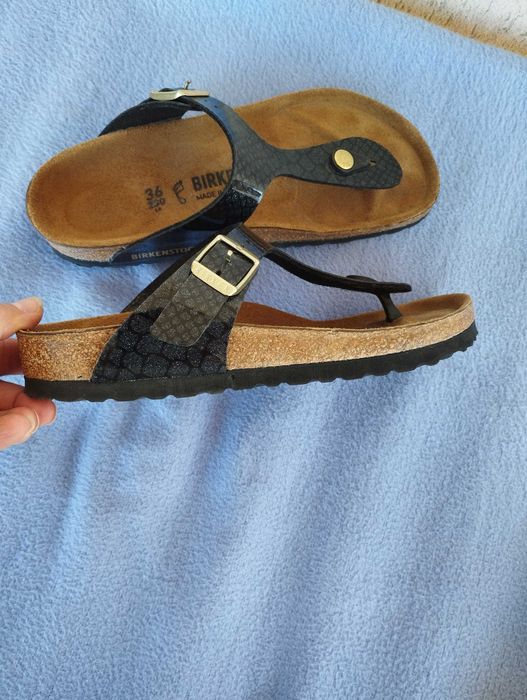 Сандали Unisa, чехли Bayton и Birkenstock номер 36.