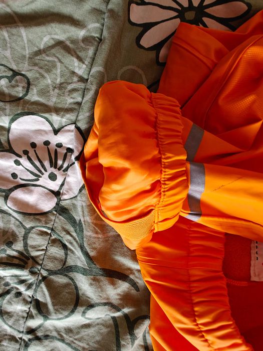 Гумиран панталон с подплата Lupilu 116