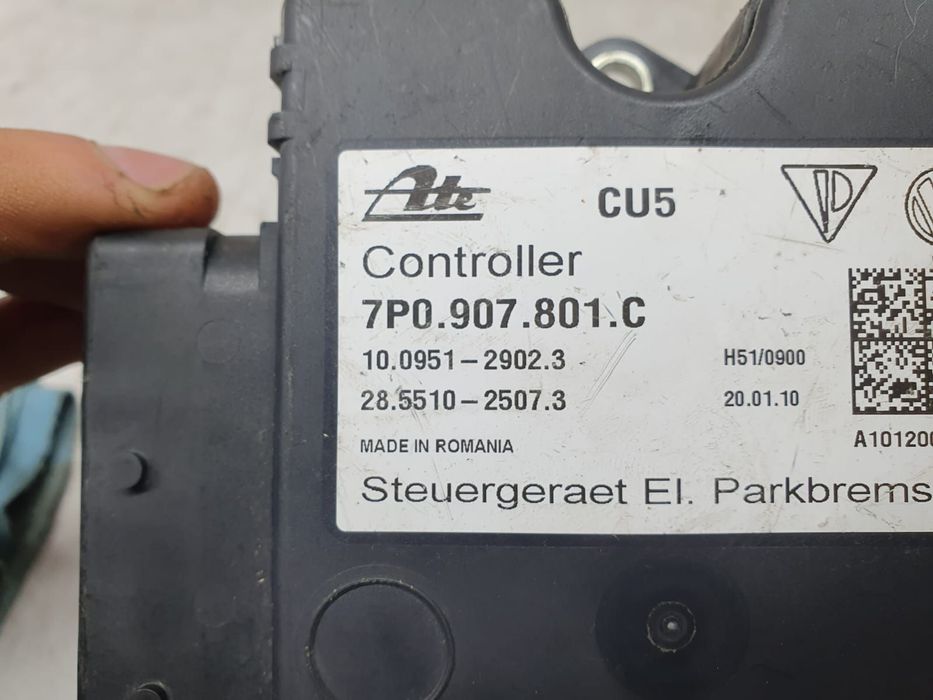 Calculator modul frana de mana 7p0907801c Volkswagen VW Touareg gener