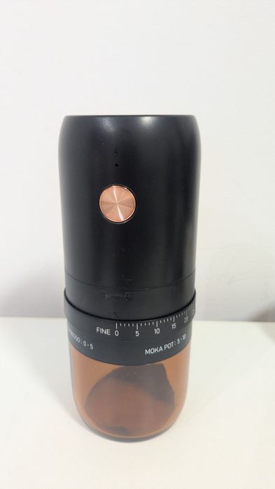 Râșniță de Cafea Electrică Portabilă - Mecanism Metalic