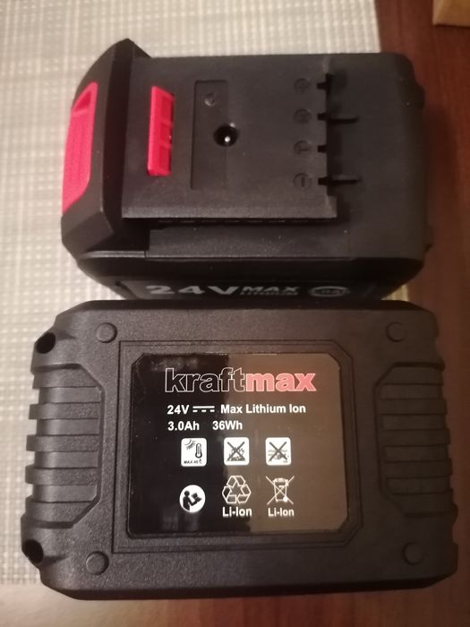 Vand acumulatori 24V, 3.0Ah noi Craftmax