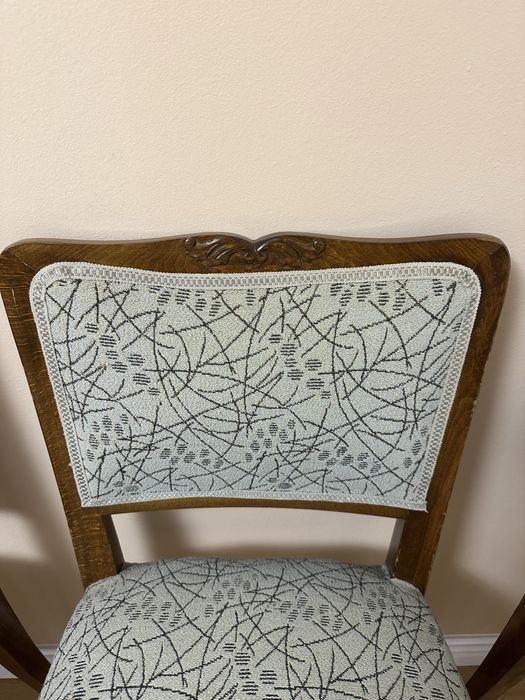 Set masa lemn masiv + scaune