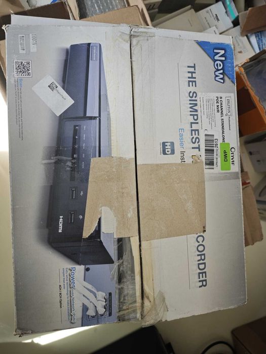 NVR 8 canale camere supraveghere cu Poe
