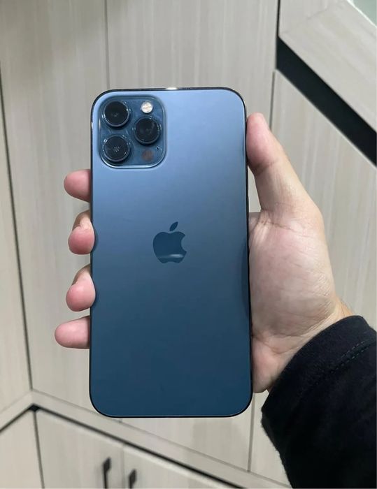 iPhone 12 ProMax 128Gb Blue   Akk: 85% Kelwamiz