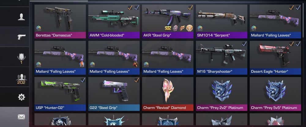 Продажа олд аккаунта в Standoff 2