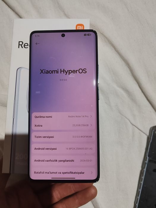 Redmi note 14 pro sotiladi