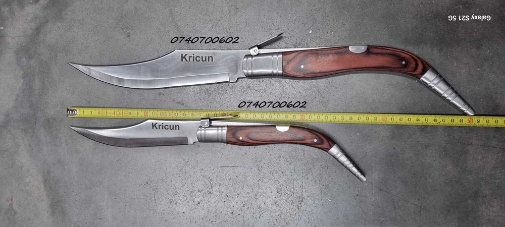 Briceag Spaniol Crichet Cricket otel 38 cm / 52 cm