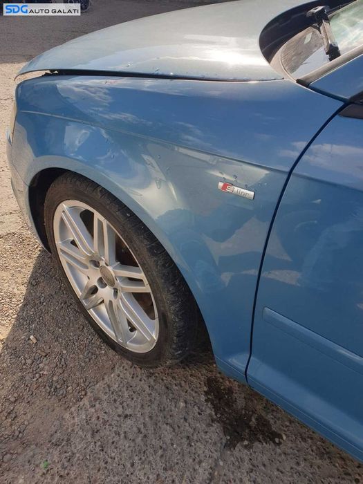 Aripa Stanga Fata Audi A3 8P Facelift 2008 - 2013 Cod Culoare LX5T [C7897]
